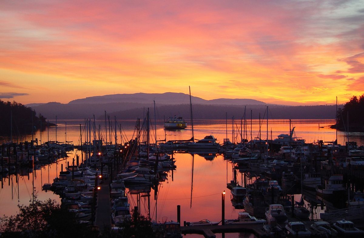 Friday Harbor on San Juan Island is the westernmost stop for the ferry that originates in Anacortes, Wash. The ride can last two hours. Washington Post photos (Washington Post photos / The Spokesman-Review)