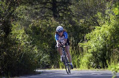 
Robin DeRuwe is a veteran triathlete who is expanding the sport.
 (File / The Spokesman-Review)