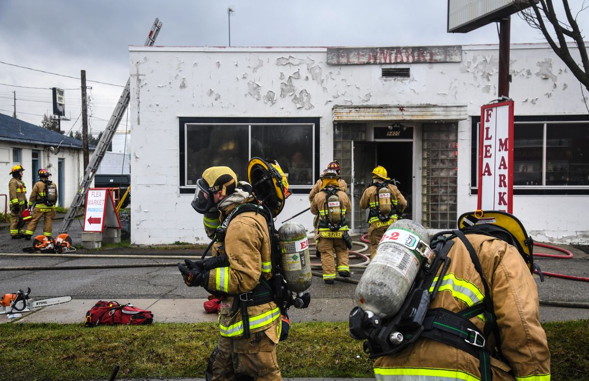 Flea Market store fire April 5, 2019 The SpokesmanReview