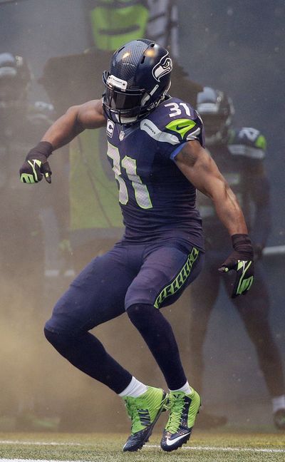 Now that Kam Chancellor is back, the Seattle Seahawks and their fans hope to be jumping for joy. (Associated Press)