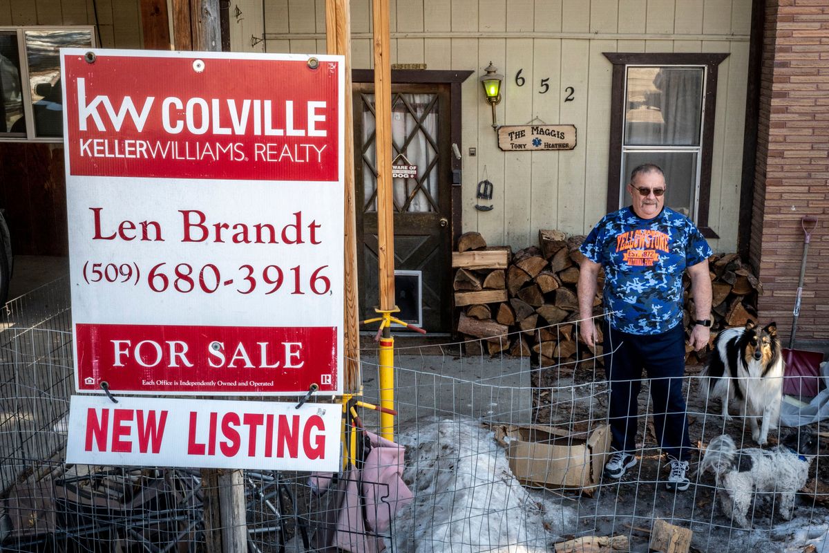 Anthony Maggi is selling his home in Republic. Like other homes in the rural county, his is listed at a much higher price than it would have been just a couple of years ago. Ferry County saw some of the steepest price hikes in the state last year at 33%.  (COLIN MULVANY/THE SPOKESMAN-REVIEW)