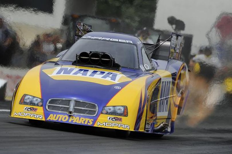 Ron Capps heads into Sunday's NHRA Funny Car finale at Englishtown as the division's No. 1 qualifier. (Photo  courtesy of NHRA)