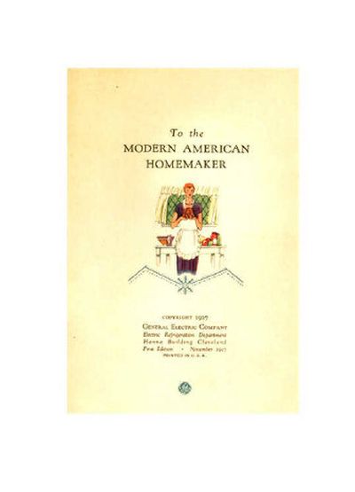 
Copyright page of 1927 first edition 'Electric Refrigerator Menus and Recipes.'
 (The Spokesman-Review)