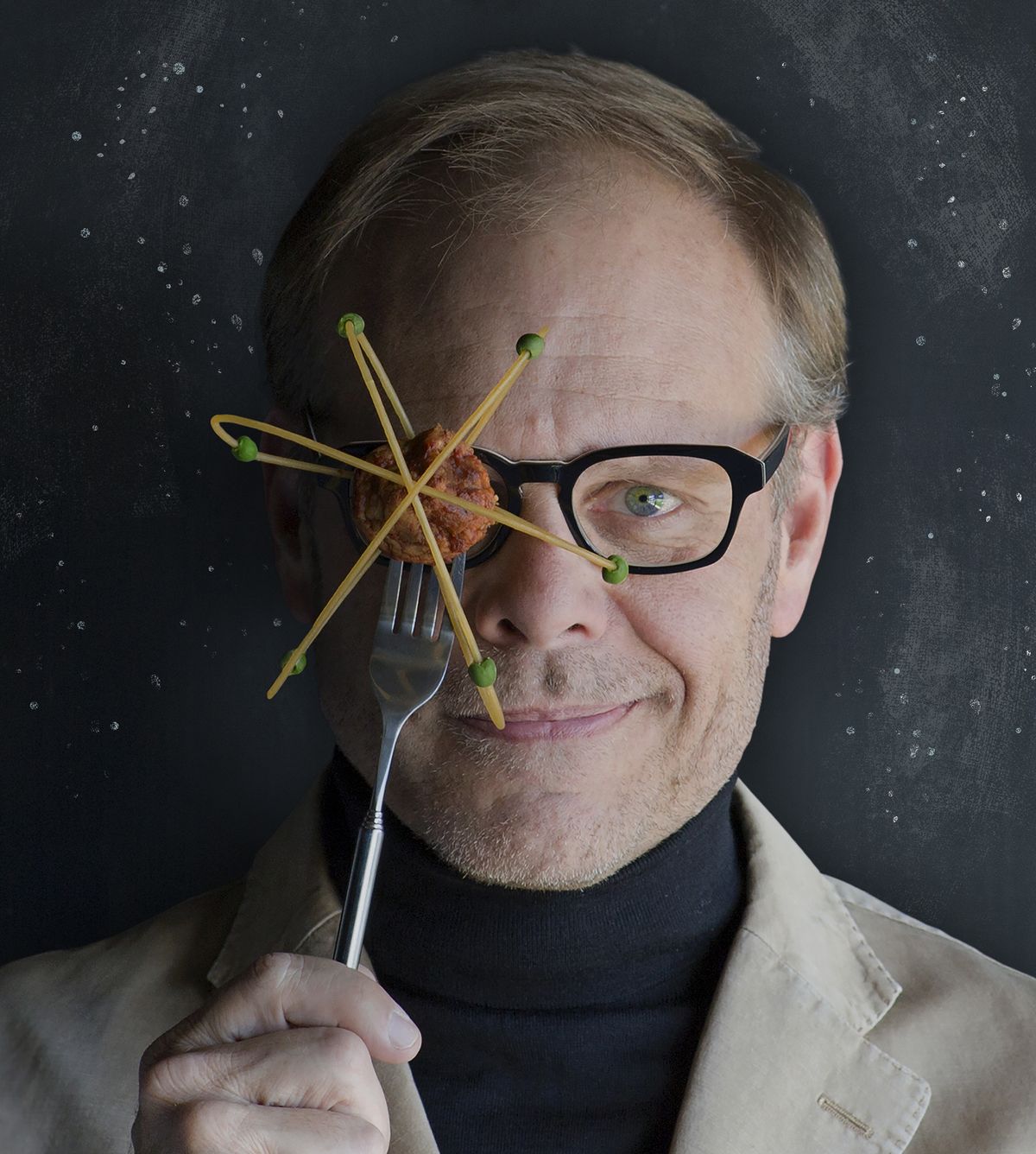 Alton Brown will be at the INB Performing Arts Center on Wednesday with his “Eat Your Science” show. (Courtesy of Eat Your Science)