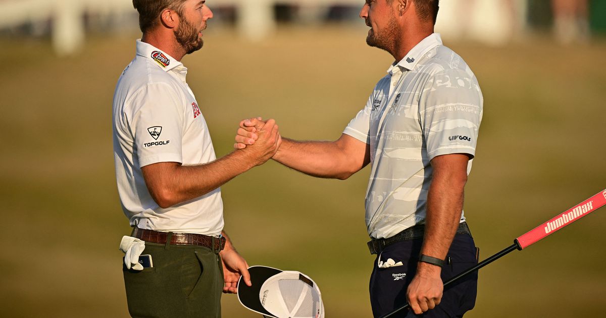 Sam Burns takes surprise lead after three rounds at the British Open