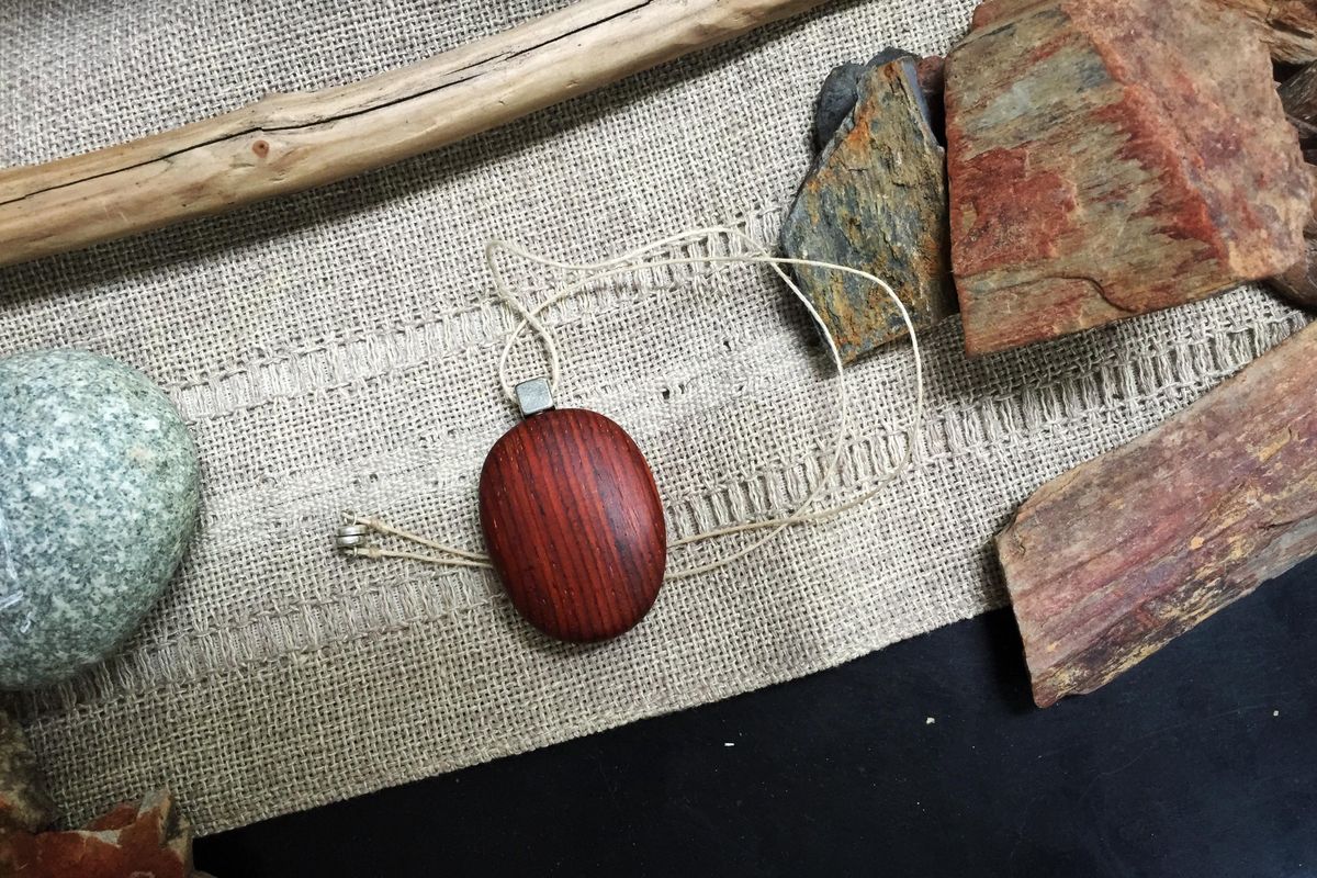Ben Delaney’s forays into nature often turn up rocks and bits of wood he uses in his jewelry designs. (Ben Delaney)