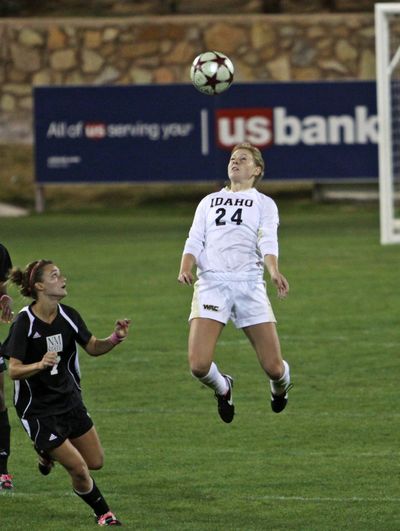 Idaho’s Erica Hart, who played at Gonzaga Prep, is one of three Spokane-area seniors on the team.