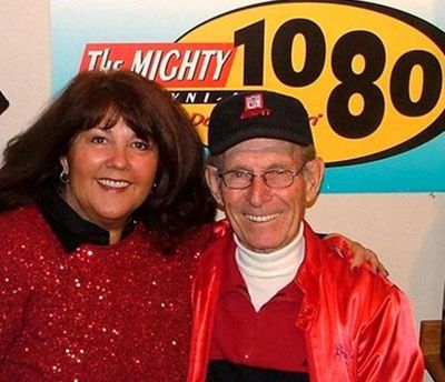 Local radio legend Bob Hough is shown with Kerri Thoreson on Kerri's old KVNI Main Street radio show. Kerri posted this photo on her Facebook page on Bob's 89th birthday on Feb. 16. Bob, who helped introduce rock 'n roll to the Inland Northwest as 