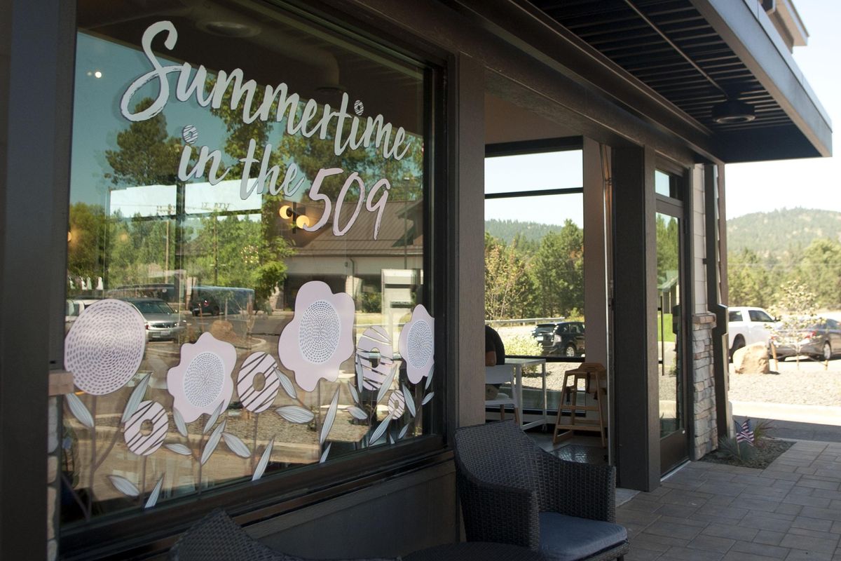 Hello Sugar at Ponderosa Village development in Spokane Valley is photographed on Friday July 26, 2019. (Kathy Plonka / The Spokesman-Review)