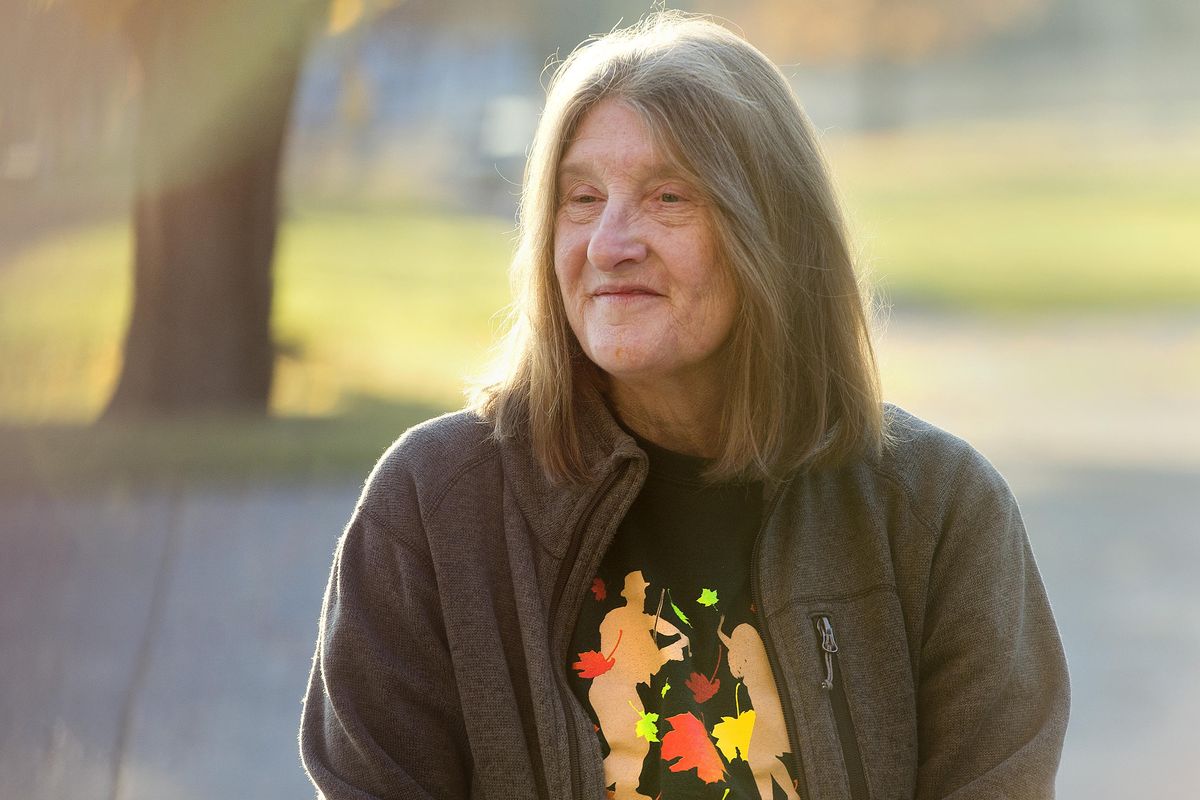 Sylvia Gobel is the executive director of the Spokane Folklore Fall Folk Festival. (Dan Pelle / The Spokesman-Review)
