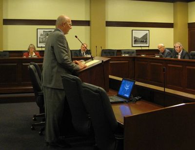 Rep. Leon Smith, R-Twin Falls, introduces legislation to amend Idaho's 