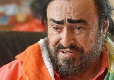 
Luciano Pavarotti
 (Associated Press / The Spokesman-Review)