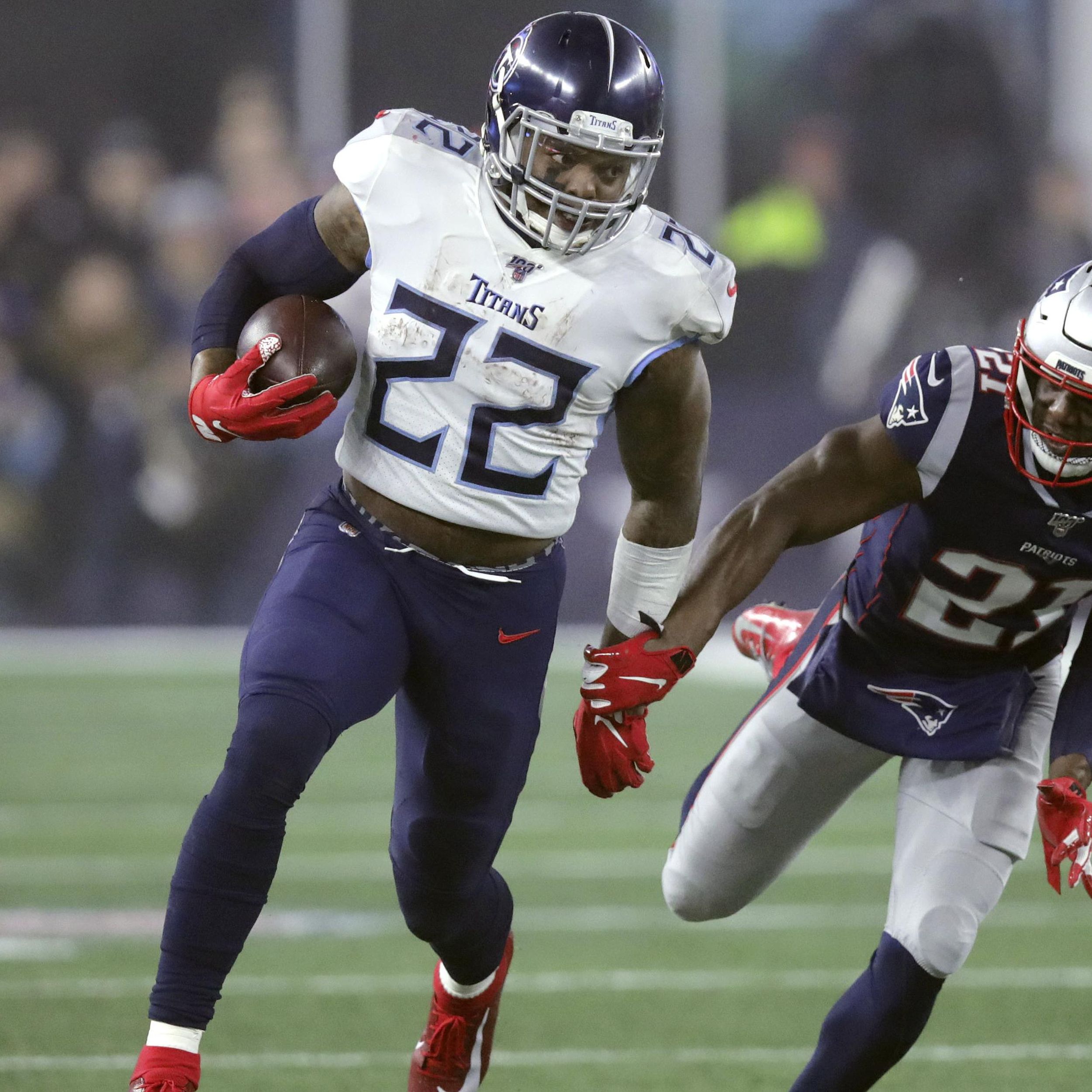 Derrick Henry, Titans stun Patriots 20-13 in wild-card upset