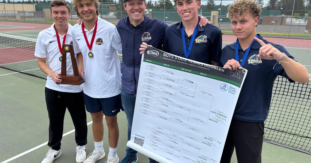 ‘Did what we wanted': Mead earns both spots in boys tennis doubles championship; team takes second overall | State tennis