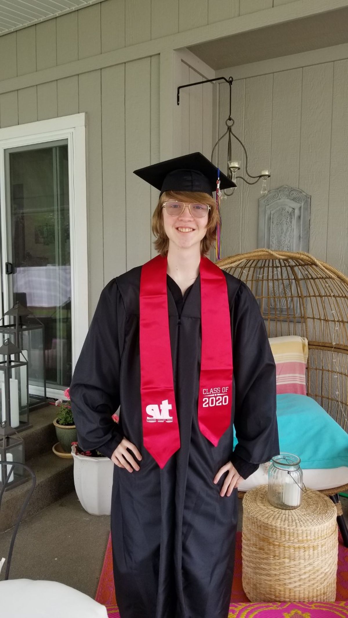 Roka Brovick has graduated this spring with the Spokane Valley Tech Class of 2020.  (Courtesy)