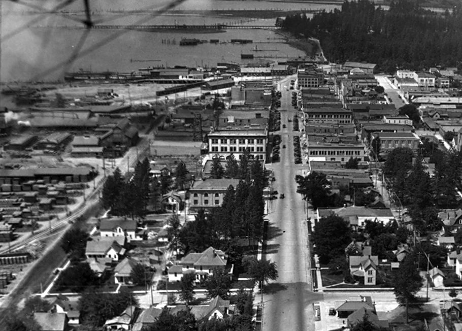 Downtown Coeur d'Alene A Then & Now gallery at The SpokesmanReview