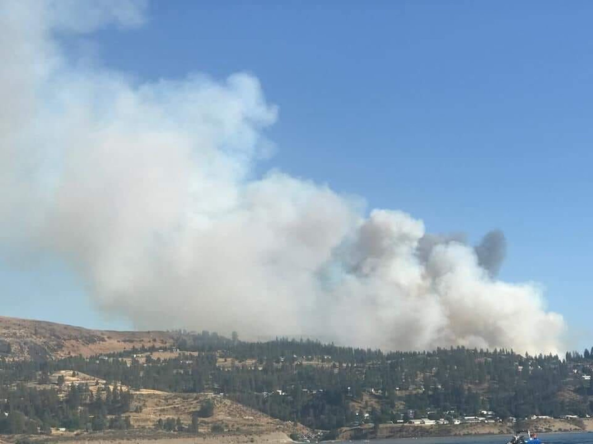 'Large Fire' In Northwest Lincoln County Prompts Evacuations, Grows To ...