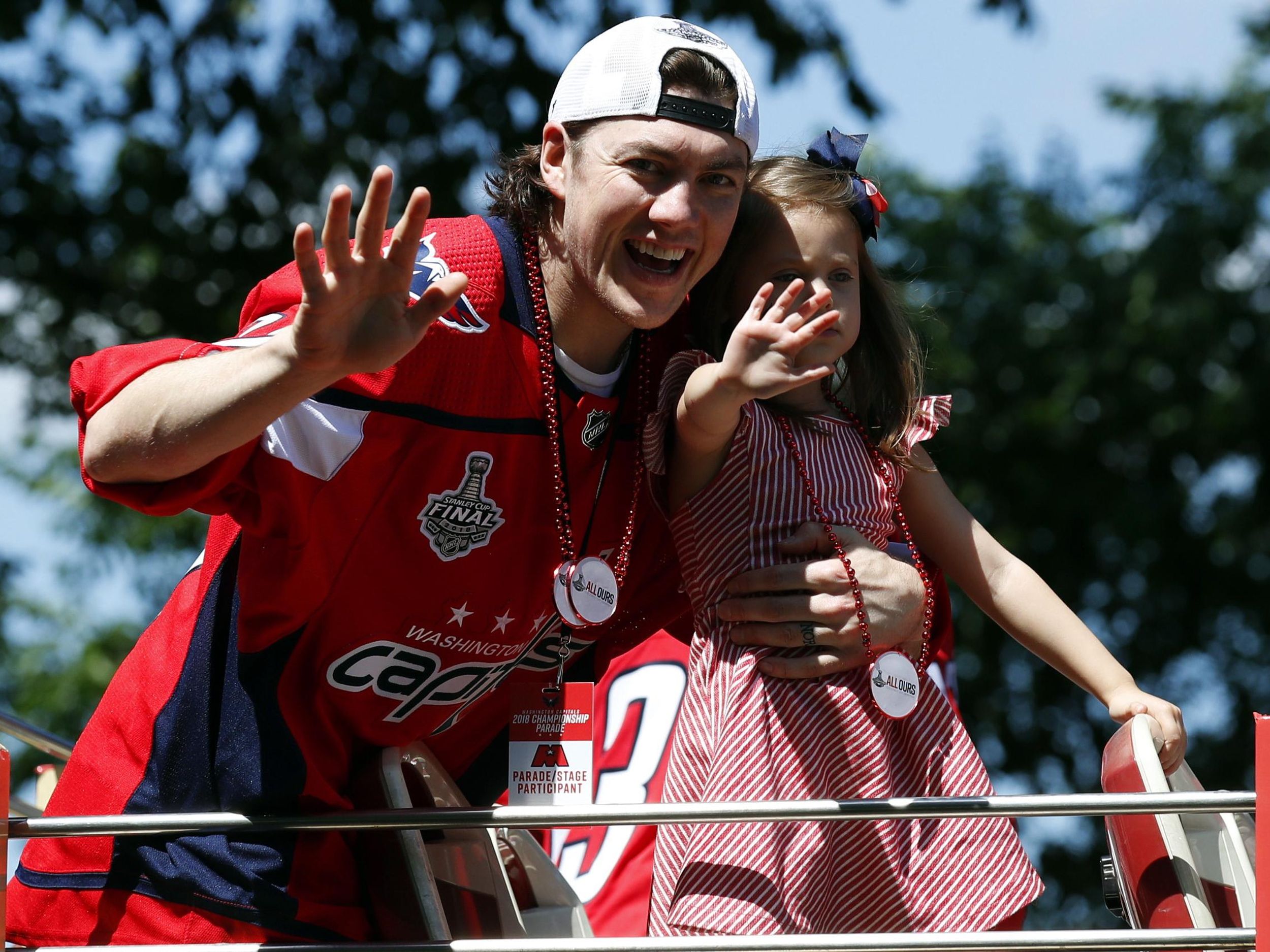 Capitals stanley store cup hat 2018