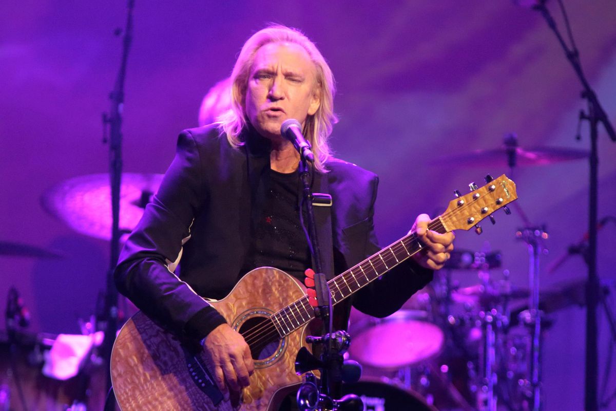 Joe Walsh of the band The Eagles. The band has postponed its Tuesday, May 8 concert in Spokane until May 24. (Owen Sweeney / Owen Sweeney/Invision/AP)