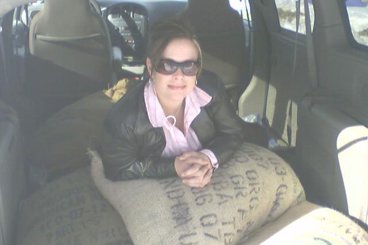 Amy Bernhardt, owner of Rusty Car Coffee, says it