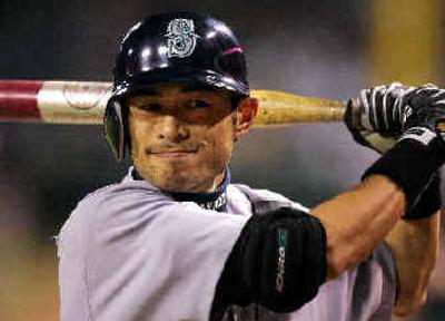 
With every trip to the plate, Seattle Mariners right fielder Ichiro Suzuki continues his assault on a major league record that has stood for 84 years. 
 (Associated Press / The Spokesman-Review)