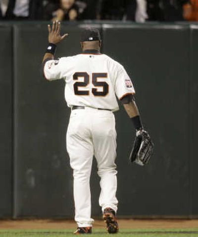 
Is it goodbye for Barry Bonds? Associated Press
 (Associated Press / The Spokesman-Review)