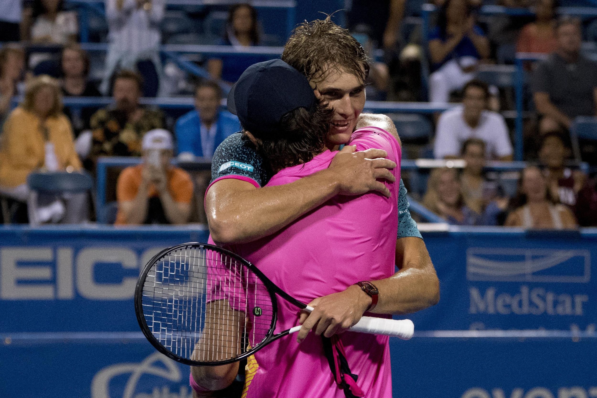 Sibling rivalry: Alexander Zverev beats brother Mischa in D.C. | The