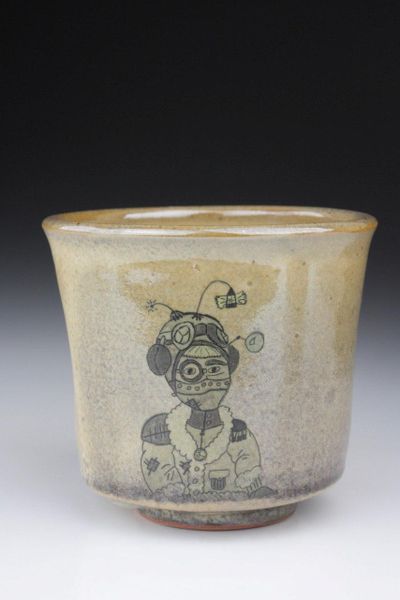 The Trackside Studio’s “Cup of Joy” show features ceramic cups from more than 30 artists. (Courtesy of Trackside Studio)