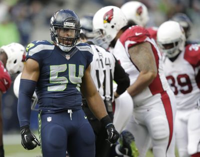 Seattle’s Bobby Wagner has 25 tackles in last 3 games. (Associated Press)