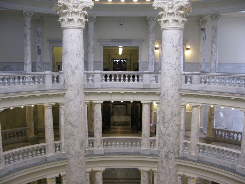 Rotunda of the Idaho state capitol (Betsy Russell)