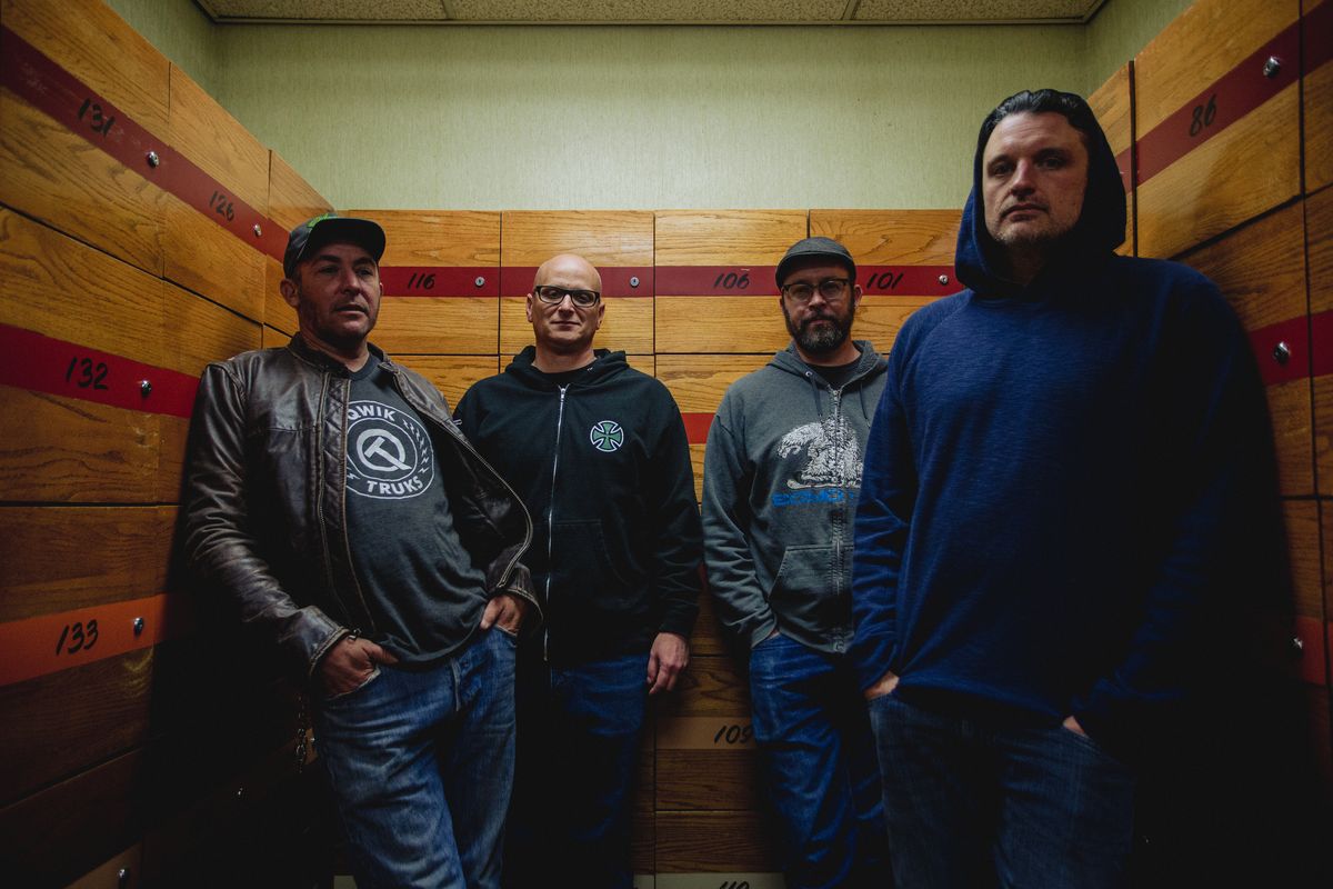 Coeur d’Alene’s Scatterbox – Tom White, Mark Cogburn, Ryan White and Scott Rozell – has been a band for two decades.  (Dan Couillard)