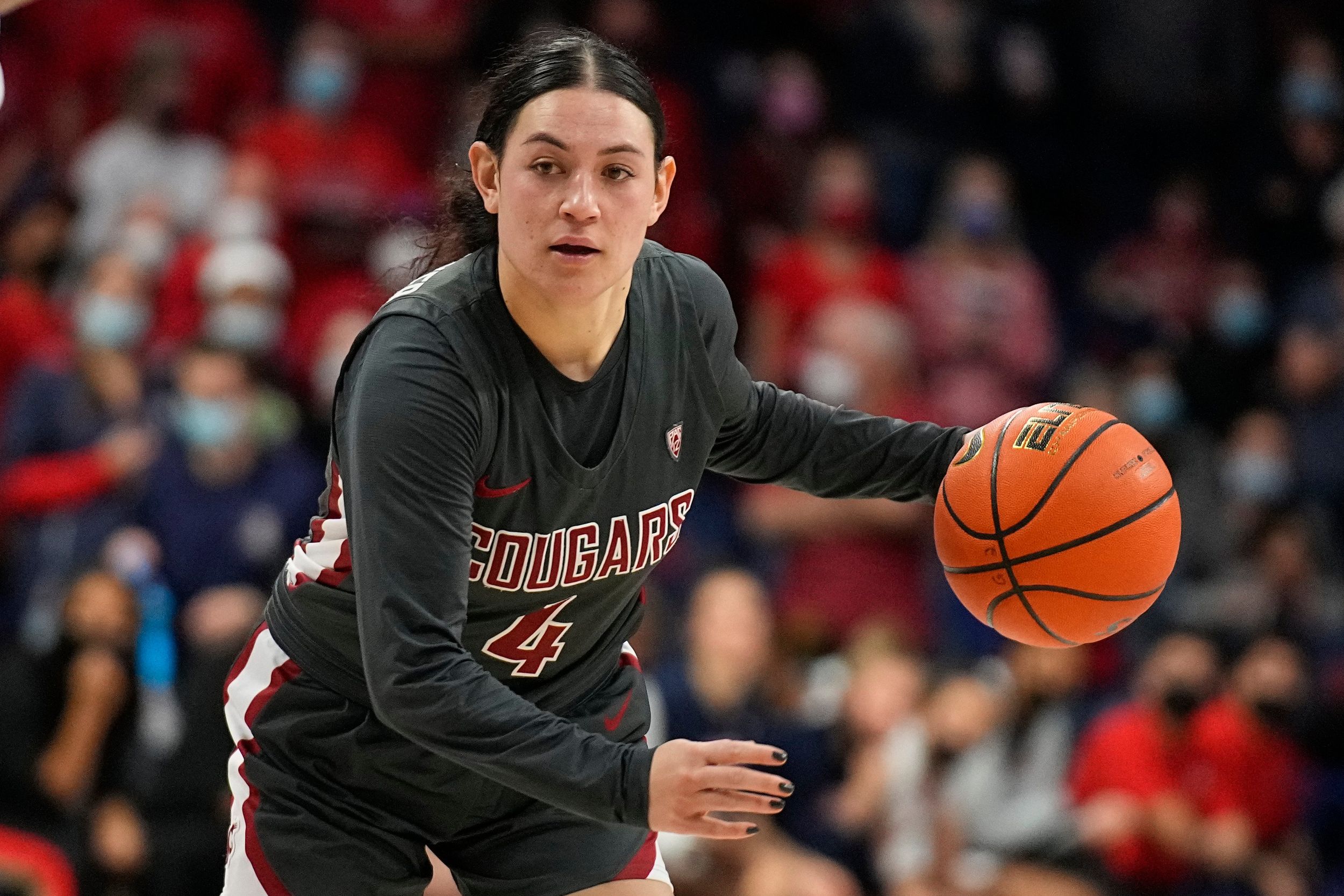 Former standout Washington State point guard Krystal Leger-Walker signs ...