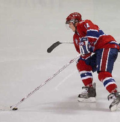 
Chiefs center Derek Ryan has seven goals and six assists in November. 
 (File / The Spokesman-Review)