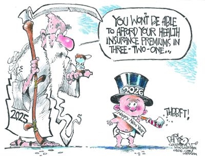 John Darkow cartoon for Jan. 4, 2026.  (John Darkow/Columbia Missourian)