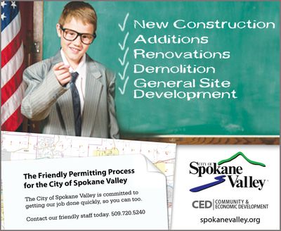 This is a photo from one of the ads promoting the city of Spokane Valley as a business-friendly community.
