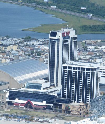 Trump Plaza Hotel and Casino in Atlantic City, N.J., is facing possible closure. It could be the third Atlantic City casino to shut down this year. (Associated Press)