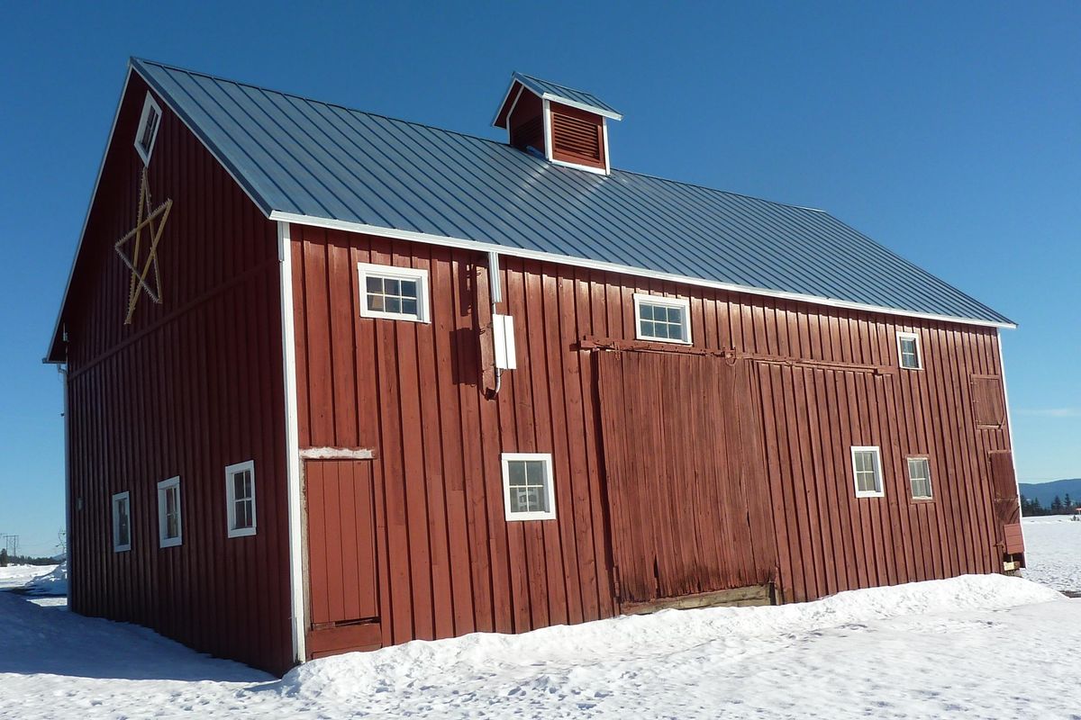 The Koch barn was built in 1892. (Stefanie Pettit)