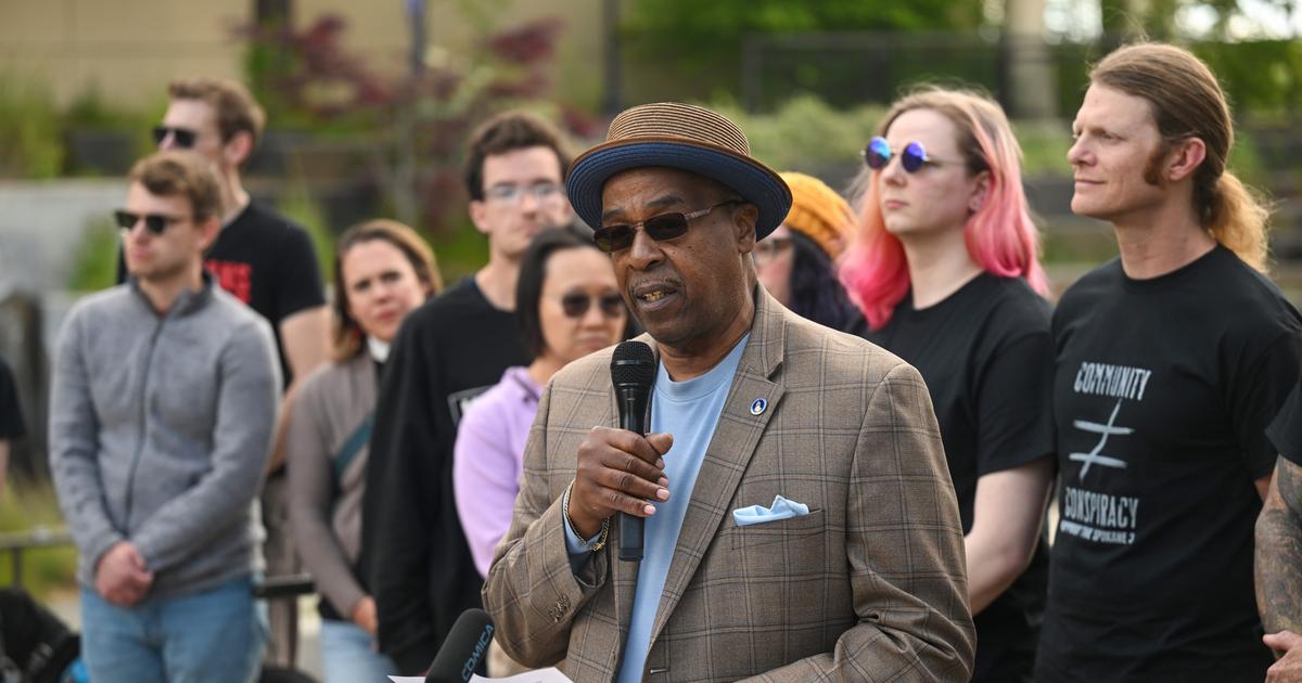 'It won't be long before all our rights are taken': Community members gather in solidarity for the 'Spokane 3'