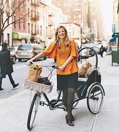 Still not sure what to give Mom for Mother's Day? How about a bicycle? It is Bike to Work Week, after all.  (Domino magazine)