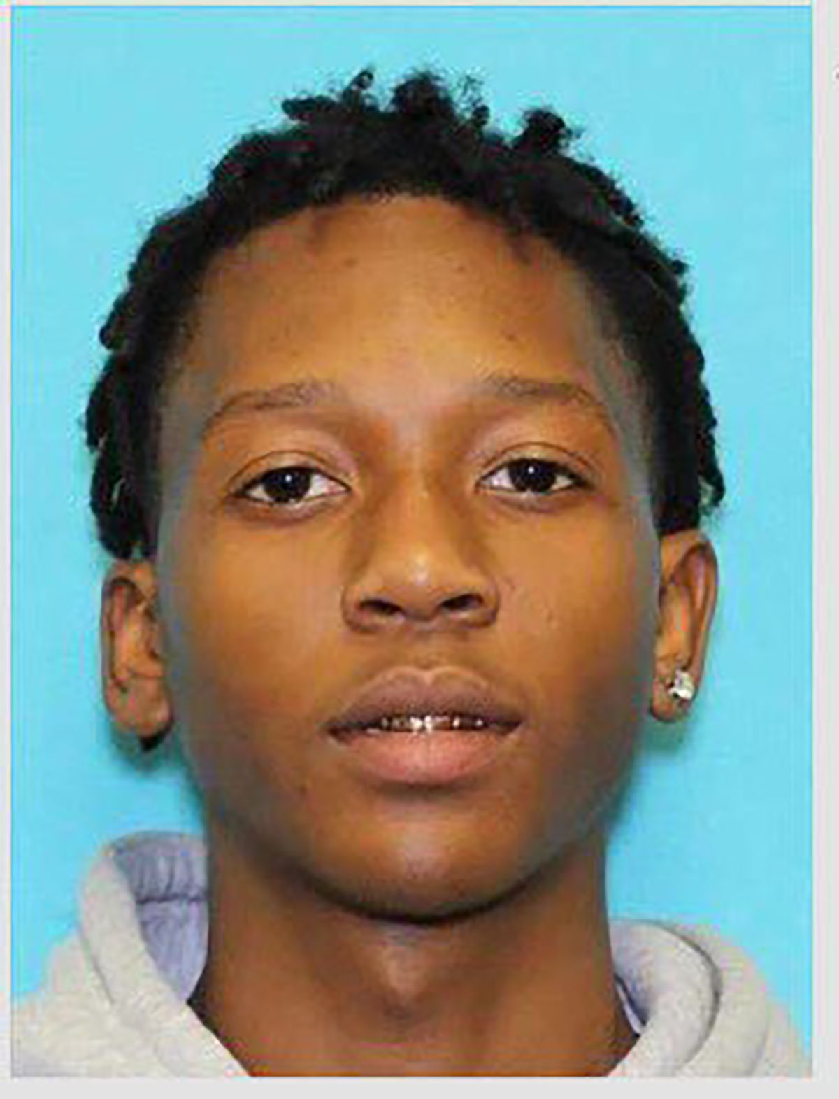 This undated photo provided by the Arlington Police Department in Arlington, Texas shows Timothy George Simpkins. Police are searching for Simpkins, who is the suspected shooter at a Dallas-area high school, leaving four people injured before fleeing, authorities said Wednesday, Oct. 6, 2021.  (HOGP)