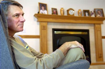
Air Force veteran Dan Bourson was diagnosed with ALS, also known as Lou Gehrig's disease, in 2003. According to some studies, Gulf War veterans have nearly double the risk of developing ALS. 
 (Holly Pickett / The Spokesman-Review)