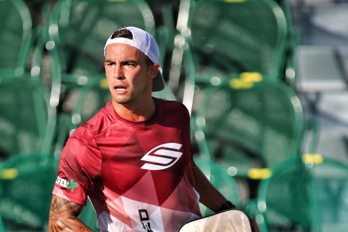 Tyson McGuffin has made his mark in pickleball. (Roger Padayao / Roger Padayao)