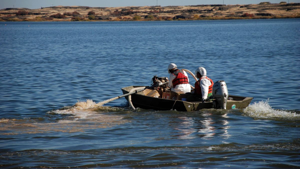 West Medical Lake will be purged of fish this week The