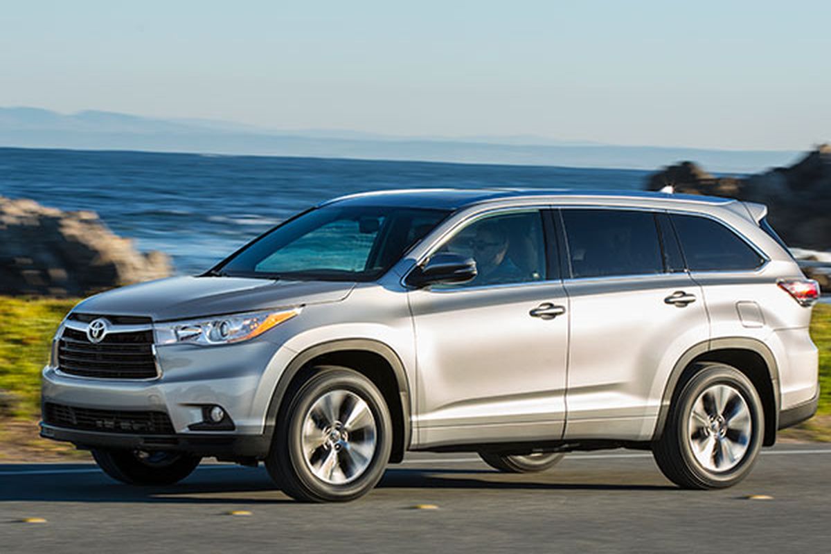Customers asked for a roomier cabin, so the 2014 Highlander is three inches longer and a half-inch wider. A redesigned rear suspension makes room for a third passenger in the third row, boosting capacity to eight, and increases behind-the-seats cargo capacity by 34 percent. 
 (Toyota)