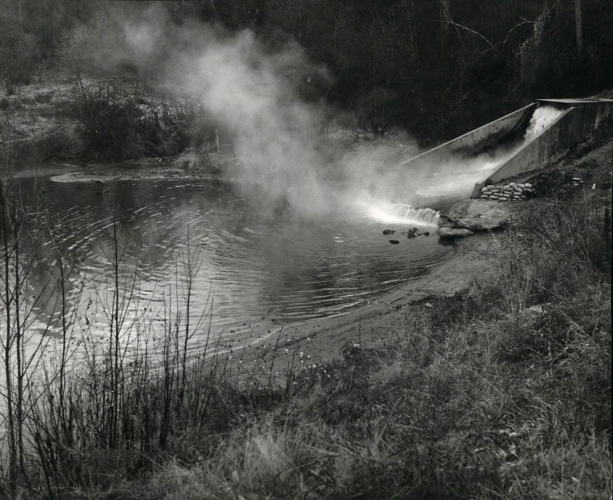 The former Kaiser Aluminum Mead smelter site, seen on Thursday. The area, polluted by harmful chemicals, is now being decontaminated.  (Colin Mulvany/THE SPOKESMAN-REVIEW)