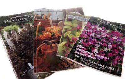 
Gardeners use various catalogs to purchase their goods.
 (Amanda Smith / The Spokesman-Review)