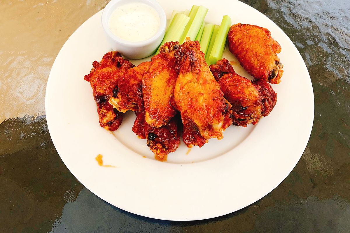 One pound of sesame ginger deep-fried chicken wings at Osprey Restaurant &amp; Bar.  (Don Chareunsy/The Spokesman-Review)