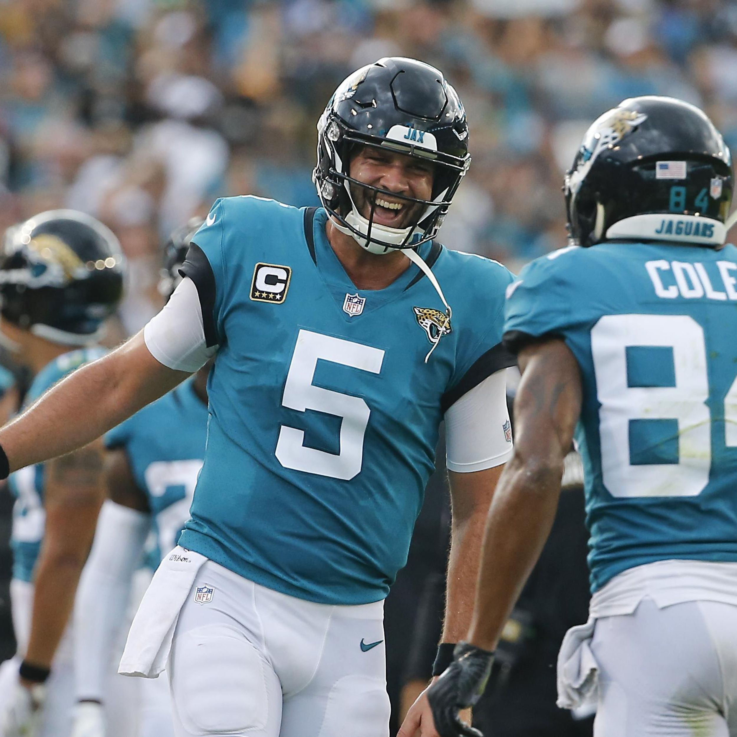 Blake Bortles' 4 TD passes leads Jacksonville past the New England Patriots:  Game recap, score, stats 