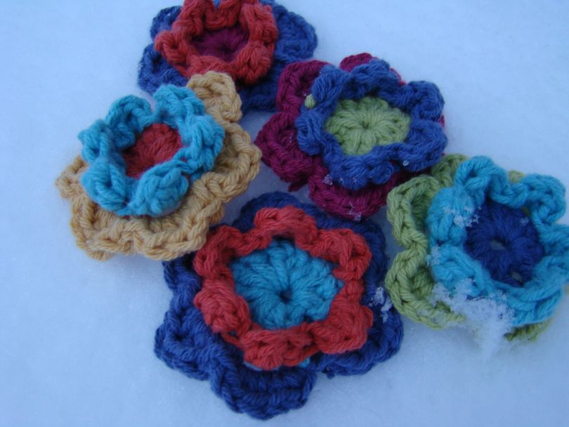 Snow day crocheting project (Maggie Bullock)