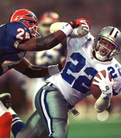 Dallas and Emmitt Smith would go on to win 3 times in 4 years.